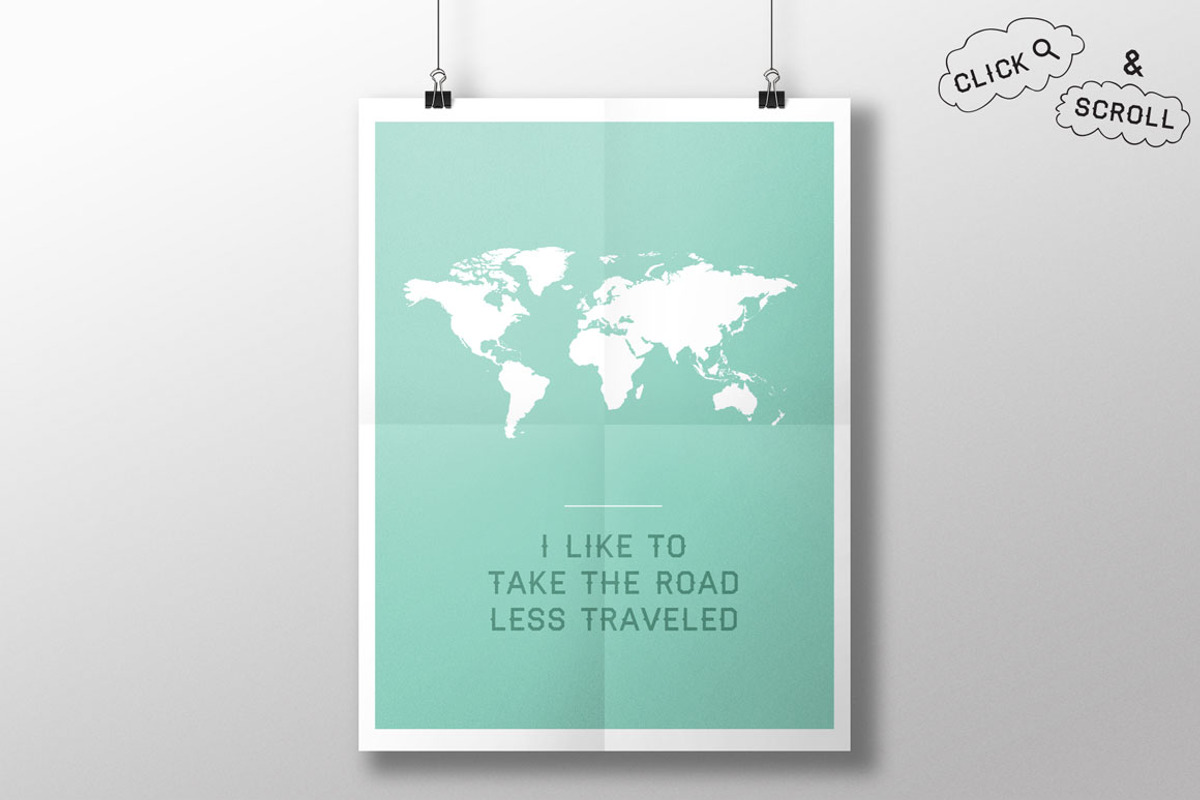 World Map - flat vector, an Illustration by Design Shop (Photo 3 of 5)