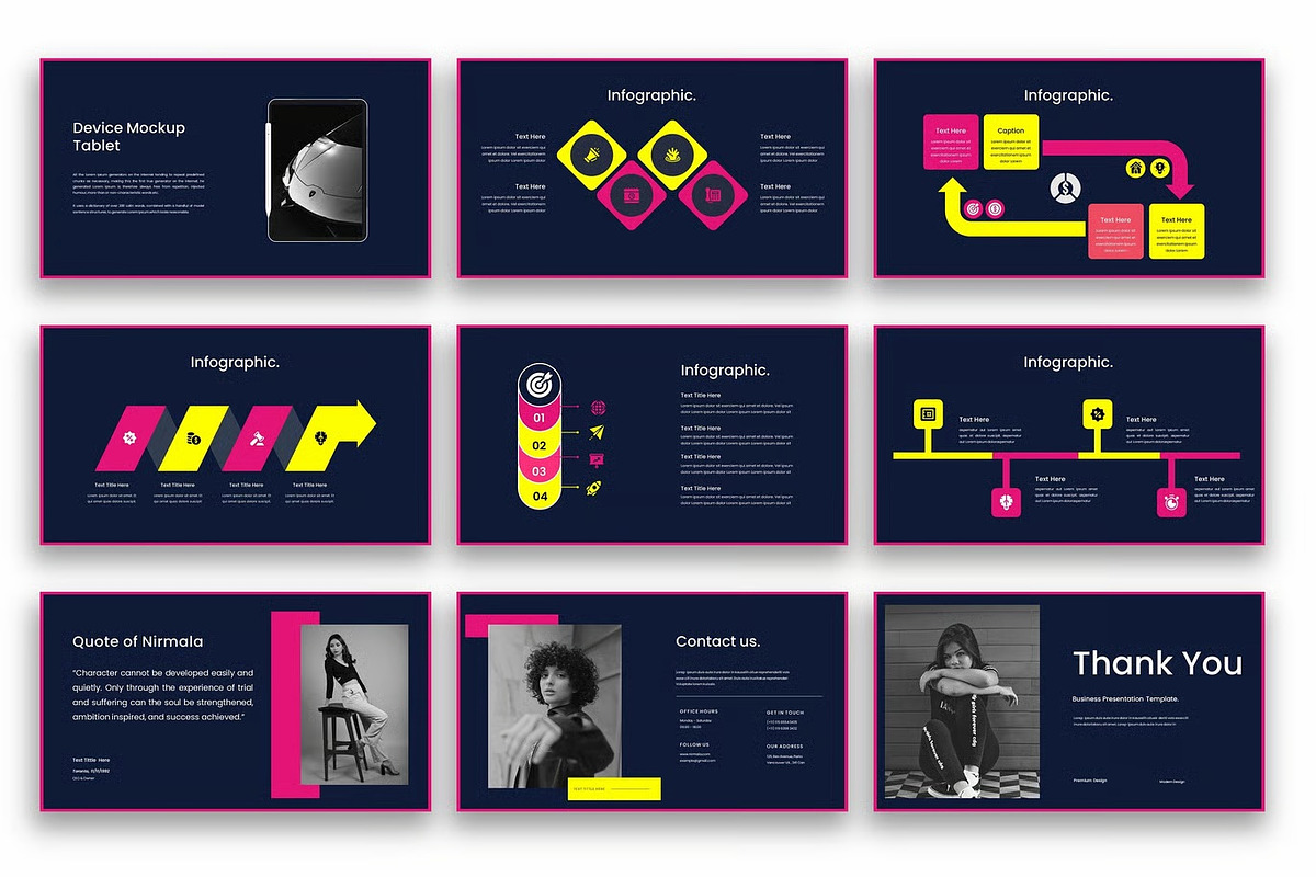 Nirmala–Business PowerPoint Template, a Presentation Template by kreatifreya (Photo 5 of 5)