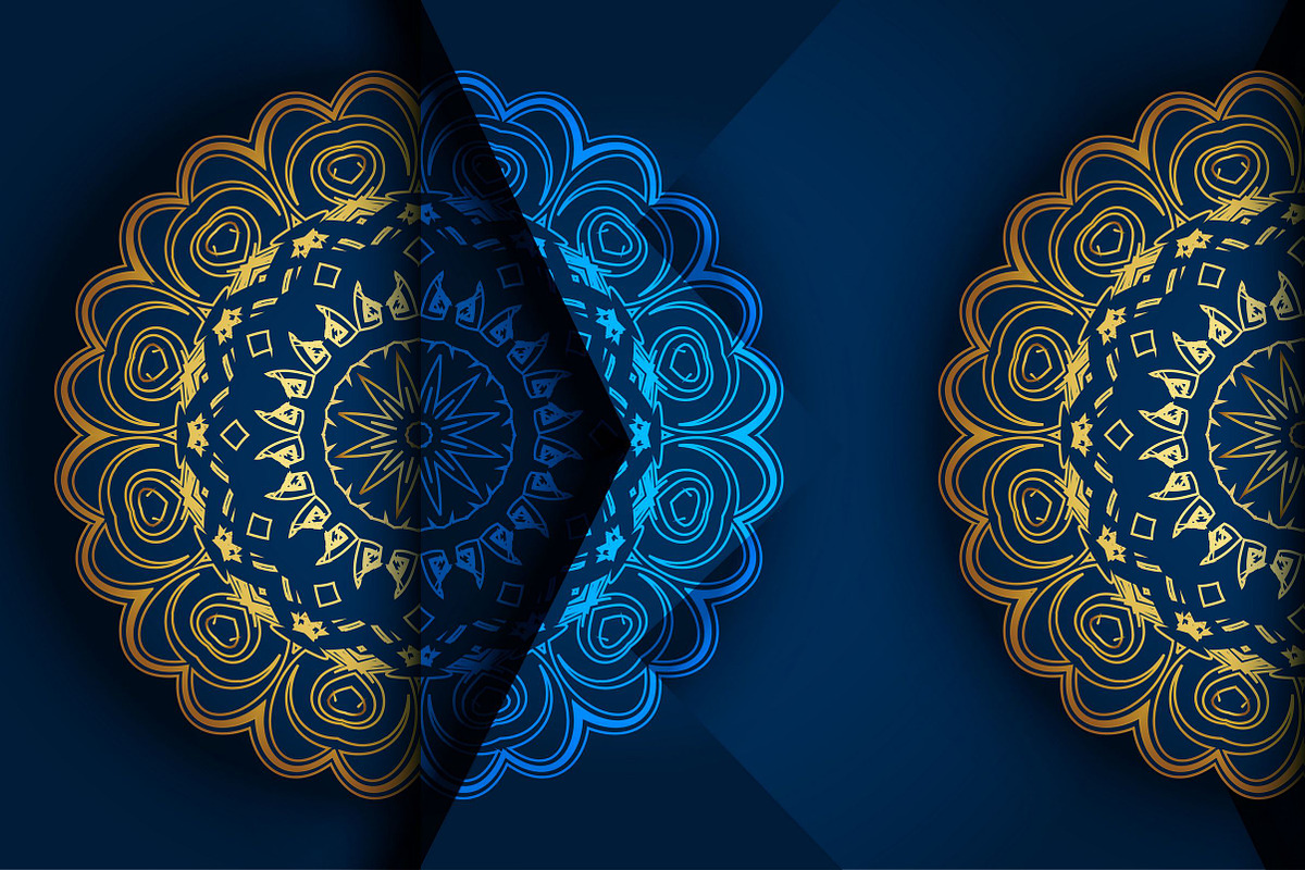Mandala Circular Pattern Vector Pack, a Background Graphic by NJ Himel (Photo 74 of 95)