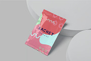 Rectangular Sachet Mockups, a Packaging Mockup by megostudi0 (Thumbnail 5 of 6)