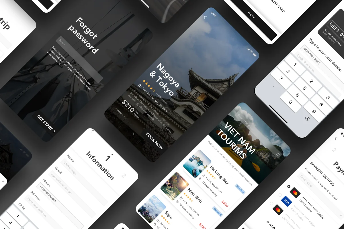 LiTour - Travel Booking App Design, an App Template by Capi Product (Photo 6 of 6)