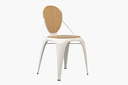 Louix Chair, a Furniture 3D Model by Morne Studio (Thumbnail 4 of 8)