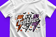 Lightning Teacher Ghost Boo Pumpkin, a Seasonal Illustration by Unique Design Team (Thumbnail 4 of 7)