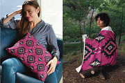 Pink Native American Pattern, a Pattern Graphic by PPEthnicDecorPattern (Thumbnail 4 of 10)