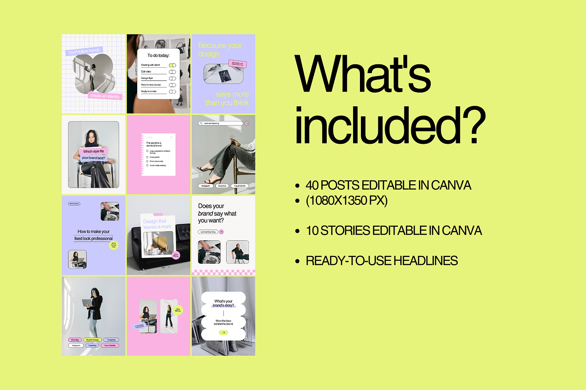 Digital Glow - Social Media Template, a Social Media Template by Mila Estudio (Photo 3 of 6)