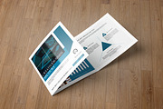 Corporate Square Trifold Brochure, a Brochure Template by retrographix (Thumbnail 2 of 7)