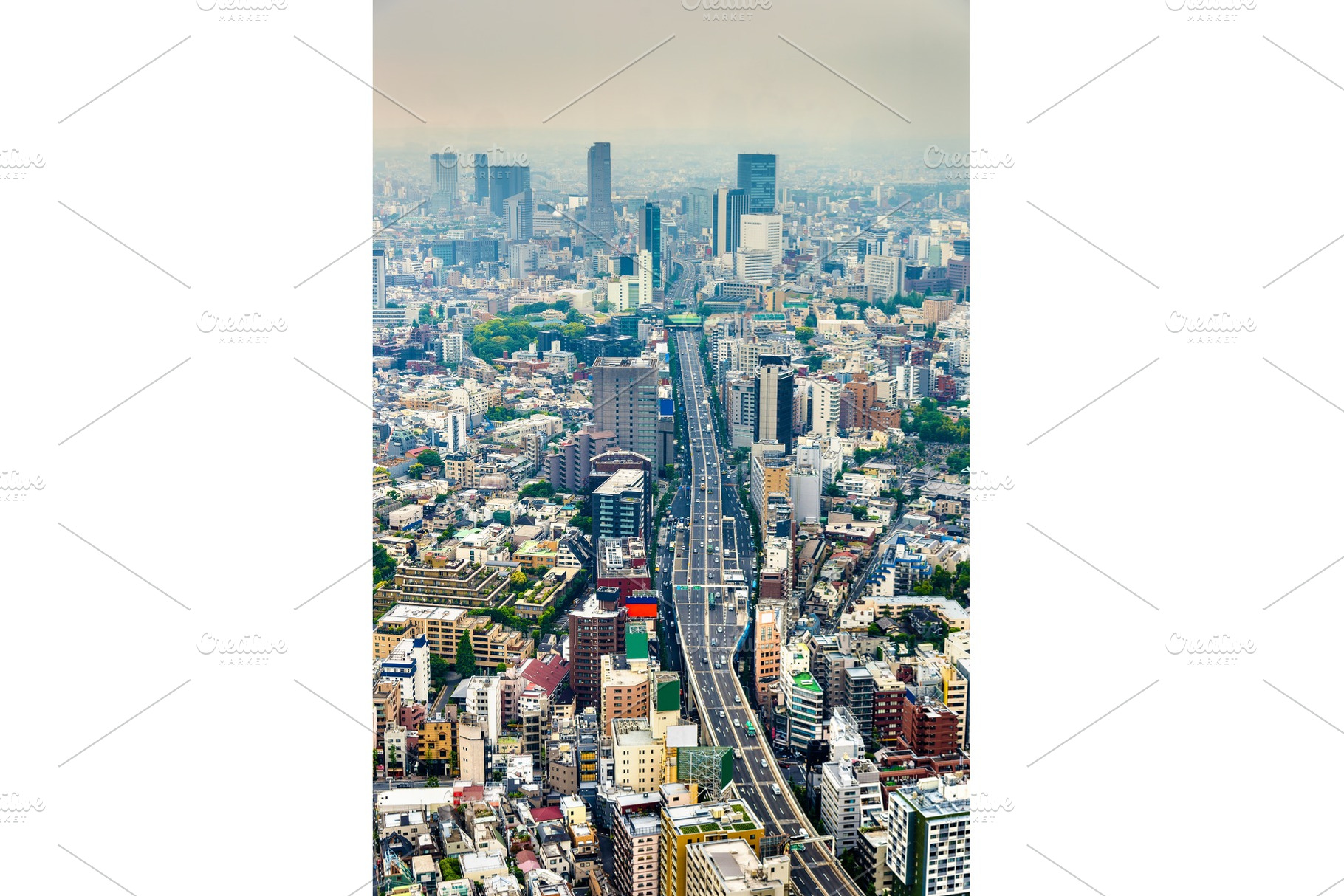 Shuto Expressway 3 in Tokyo, Japan, an Architecture Photo by Leonid Andronov