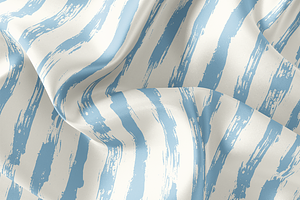 Sky Blue Stripes Vector Pattern