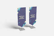Vertical Flag Mockup, a Product Mockup by bimockup (Thumbnail 2 of 6)