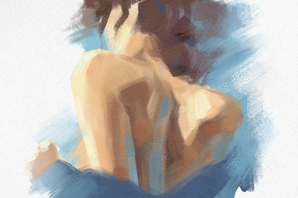 Photoshop Gouache Brushes Collection, a Brush Add-On by pixelbuddha.net (Photo 5 of 9)