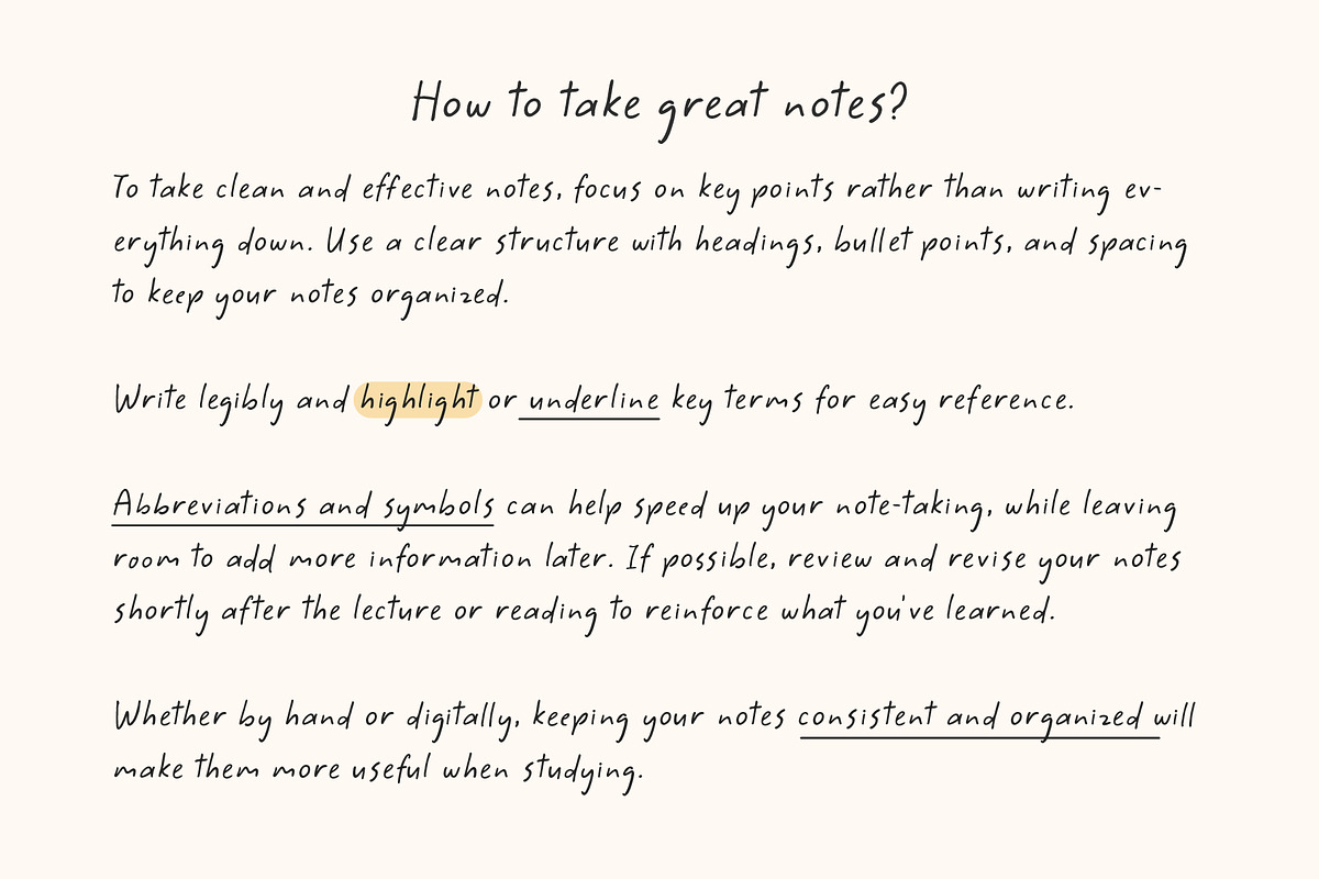 Simple Casual Notes Handwritten Font, a Handwritten Font by Kaya Fonts (Photo 9 of 24)