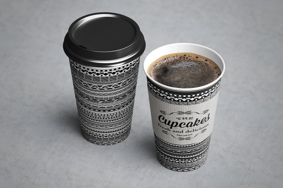 Coffee Cup Mock-Up, a Cups & Container Mockup by MassDream (Photo 6 of 9)