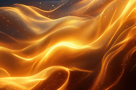 Golden Waves Abstract Glittering Tex, a Background Photo by Pixeness