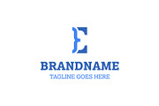 Letter E Code Simple Logo, a Branding & Logo Template by Pray Art Design Studio (Thumbnail 1 of 2)
