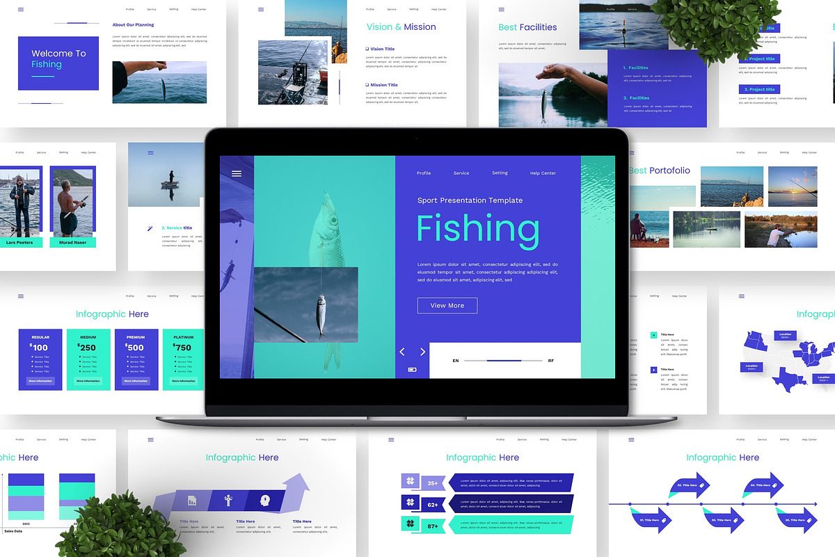Fishing - Sport Google Slide preview 5