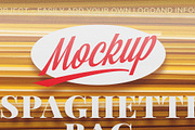Matte Spaghetti Pasta Bag Mockup, a Packaging Mockup by Reformer Mockup (Thumbnail 2 of 4)