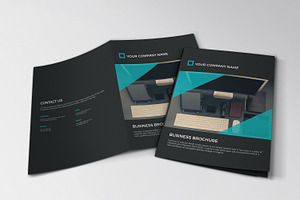 Corporate Bifold Brochure, a Brochure Template by retrographix