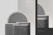 5 Podium with Transparent Background, a Background Graphic by faustudio (Thumbnail 6 of 7)
