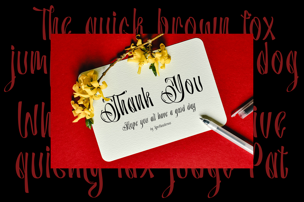 Cenolle - Modern Brush Font, a Handwritten Font by TypeClassHeroes (Photo 10 of 10)