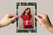 Christmas Photo Frame Template, a Flyer Template by DesignerCandies (Thumbnail 3 of 5)