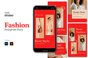Fashion Instagram Story Pack, a Social Media Template by FDR Studio (Thumbnail 1 of 2)
