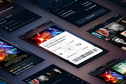 Cinema tickets UI Kit, an UI Kit Template by Shakuro (Thumbnail 2 of 6)