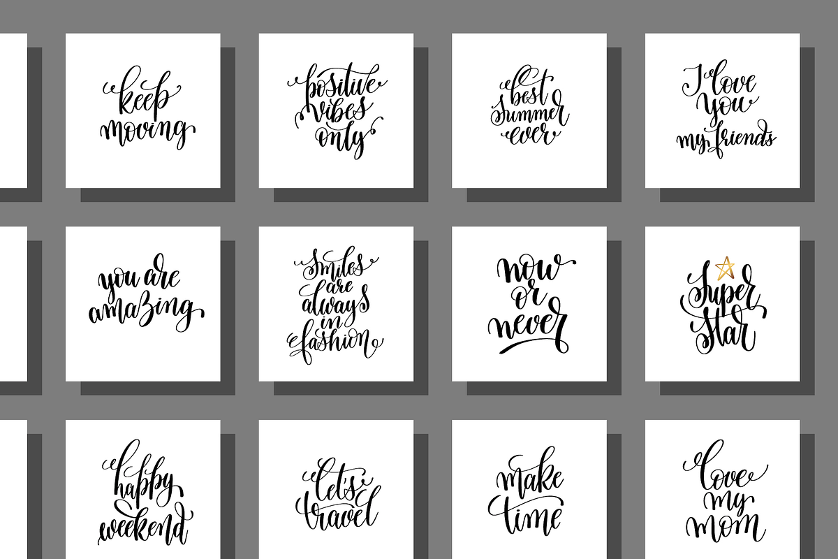 100 POSITIVE QUOTES, an Invitation Template by karakotsya (Photo 2 of 12)