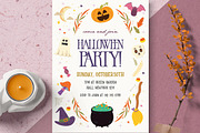 Halloween Invitation, a Flyer Template by Creativestoree (Thumbnail 1 of 3)