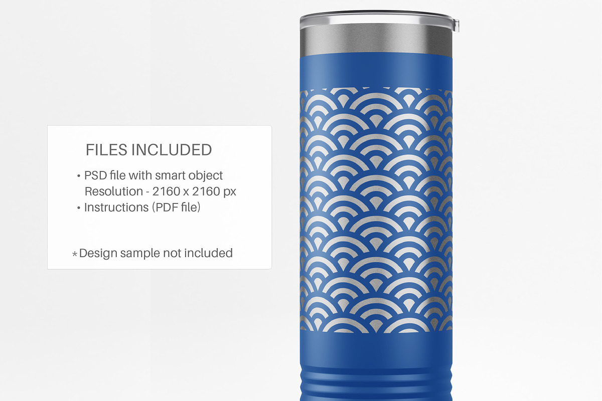 22oz Laser Engraved Tumbler Mockup, a Cups & Container Mockup by MockupsBox (Photo 4 of 8)