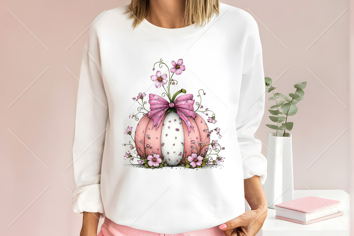 Whimsical Fall Pastel Pumpkin PNG, a Seasonal Illustration by Canvas Craft (Photo 6 of 10)