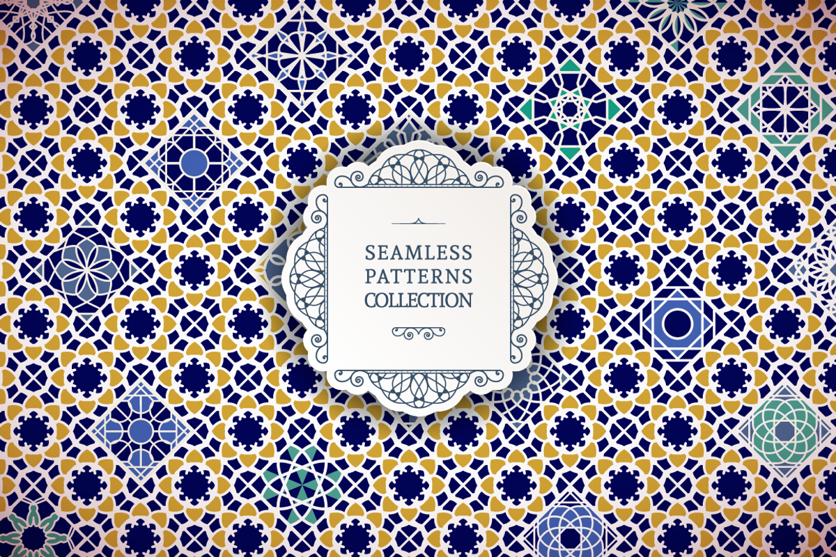 25 Seamless Patterns, a Pattern Graphic by dacascas (Photo 1 of 2)
