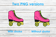 Retro pop art sticker bundle, an Object Illustration by JulyGart (Thumbnail 4 of 6)