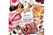 Love Is In The Air, an Illustration by HeidiCIllustration (Thumbnail 1 of 5)