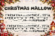 Christmas Mallow, a Blackletter Font by Yoga Letter (Thumbnail 8 of 9)