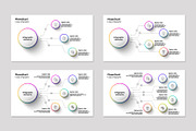3-6 step circular infographics, an Illustration by Grafvish (Thumbnail 2 of 2)