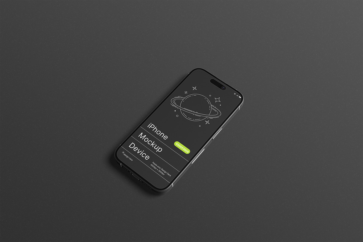 Iphone Mockup, an iPhone Mockup by Afif_studio (Photo 5 of 5)