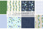 Serene Flower Clipart Set, an Illustration by Twigs and Twine (Thumbnail 5 of 10)