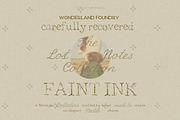 Handwritten Ink Pencil Texture Fonts, a Handwritten Font by Laras Wonderland (Thumbnail 1 of 21)