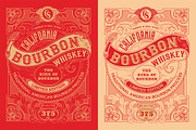 Whiskey Label Logo, a Branding & Logo Template by Shwet Art (Thumbnail 1 of 3)