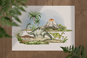 DINOSAURIA  Prehistoric encyclopedia, an Animal Illustration by Anastezia Luneva (Thumbnail 8 of 11)