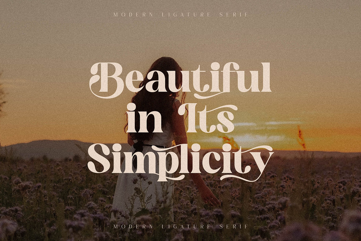 Mogilte Modern Ligature Serif, a Script Font by Storytype Studio (Photo 5 of 15)