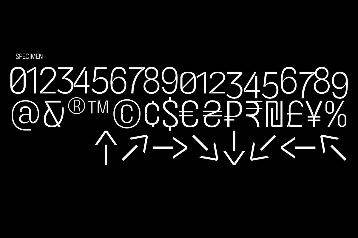 Avancar Condensed Font Family, a Sans Serif Font by Ryul Davidson (Photo 8 of 19)