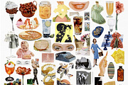 Vintage Collage Ultimate Pack, an Object Graphic by Kaleriia (Thumbnail 7 of 15)