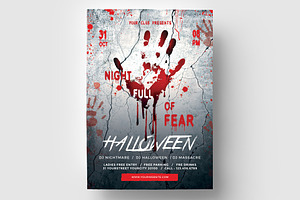 Halloween Flyer, a Flyer Template by Creativestoree
