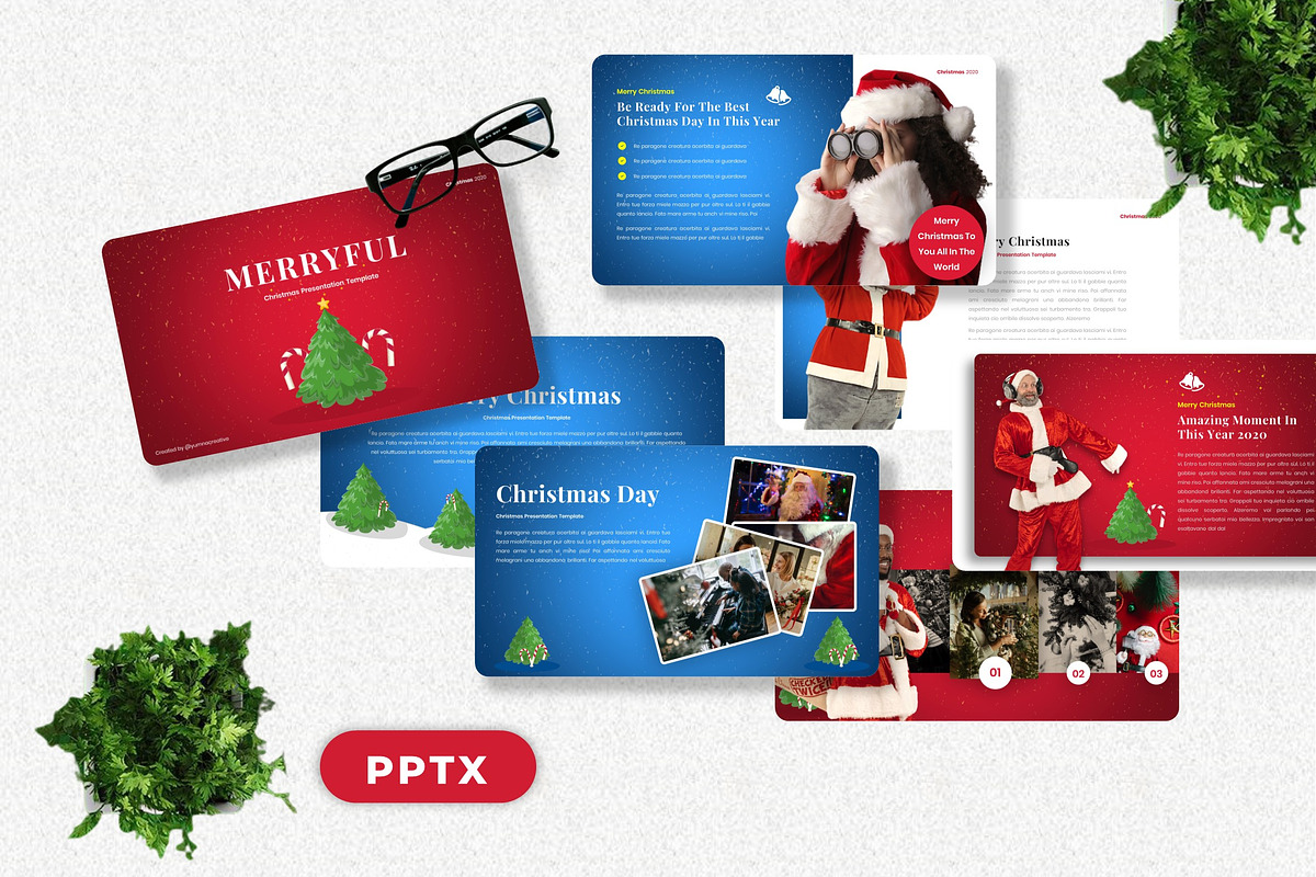 Merryful - Christmas Googleslide, a Presentation Template by Dhabee (Photo 1 of 6)