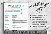 Editable RESUME Template / MS Word, a Resume Template by LevelUpResume (Thumbnail 3 of 5)