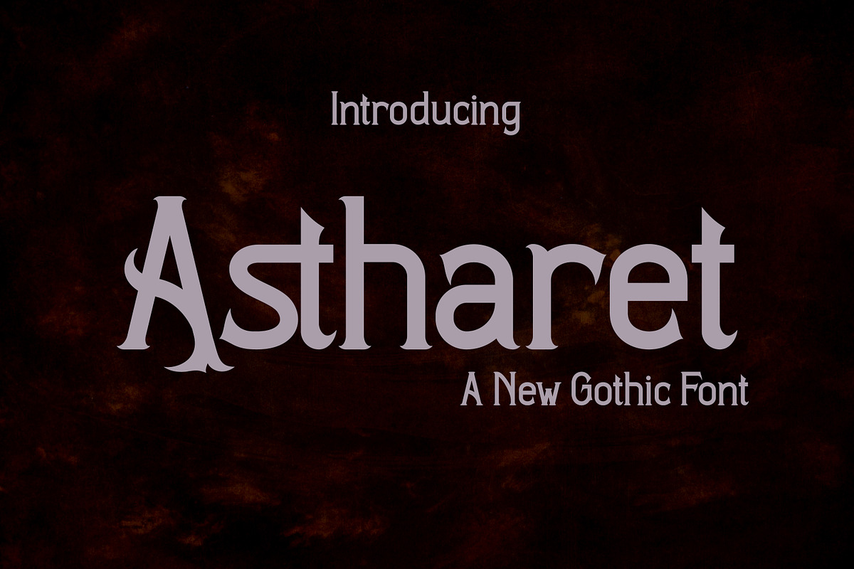 Astharet, a Serif Font by Rishsketch (Photo 1 of 11)