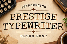 Prestige Typewriter - Vintage Font