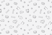 Puppy Dog Seamless Pattern, a Pattern Graphic by KMBO (Thumbnail 4 of 5)