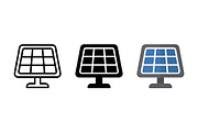 Solar Energy Panel Vector Design, a Solid Icon by Artonix (Thumbnail 2 of 2)